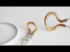 Semi lampe Ring Radiator de Ring Short Wave Infrared Heating d'or