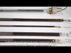 Quartz Heater Tube, lampe de fibre de carbone de RS de chauffage infrarouge de tube simple