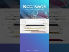 Lampe halogène de base personnalisable pour le chauffage Longueur 50-1500mm