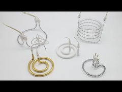 Lampe infrarouge circulaire pour chauffage précis, lampes infrarouges à anneau personnalisables