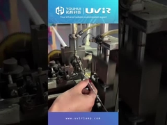 Lampe chauffante infrarouge quartz à double tube pour imprimante 3D, lampe IR