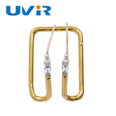 Tubes de chauffage à infrarouge de forme 3D personnalisables avec une puissance de 150 à 6000 W et une tension de 45 à 480 V pour le chauffage industriel