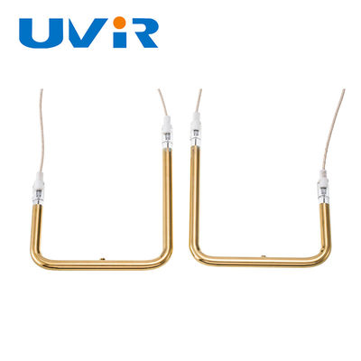 Bon prix 230V 910W Élément chauffant infrarouge or Tube quartz en ligne