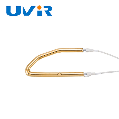 Bon prix Tube chauffant infrarouge ondes courtes 3D 1380W 230V, revêtement or en ligne