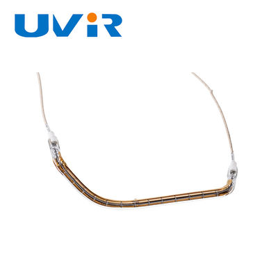 Bon prix Tuyau de chauffage infrarouge 3D plaqué doré 150-6000W en ligne