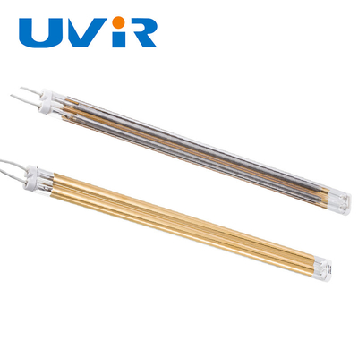 Bon prix Lampe chauffante infrarouge à ondes moyennes, 1000W, 480V, dorée en ligne