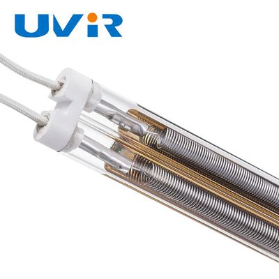 Good price Lampe infrarouge à onde moyenne d'OEM 6000W, tube chauffant infrarouge semi plaqué or en ligne