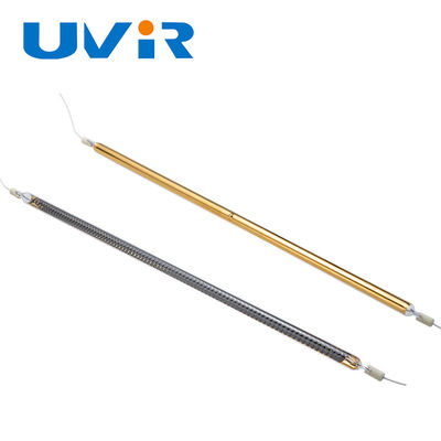 Bon prix Lampe de chauffage infrarouge en fibre de carbone personnalisée pour le séchage de la peinture en ligne