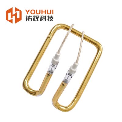 150-6000W tube d'élément chauffant infrarouge avec 5000-20000h de durée de vie et 85% d'efficacité thermique pour les applications industrielles