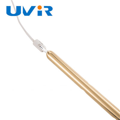 Bon prix R7S 230V Lampe chauffante infrarouge quartz à revêtement doré en ligne