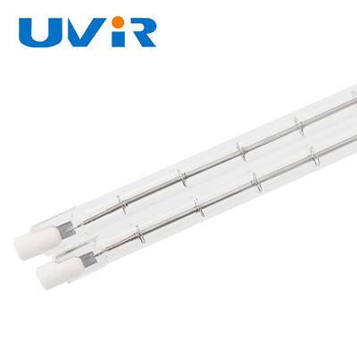 Bon prix Diamètre de la vague 10mm de Heater Lamps Short d'infrarouge de quartz transparent en ligne