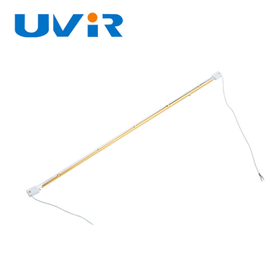 Bon prix Lampes de chaleur basses d'infrarouge du quartz SK15 réflecteur d'or de 1200 watts en ligne