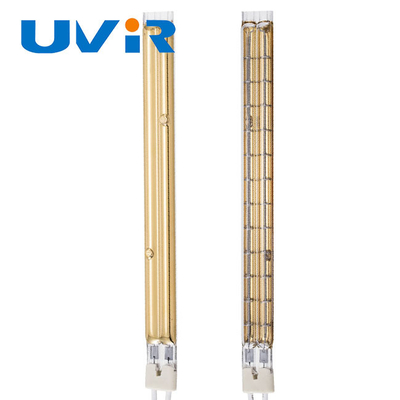 Bon prix lampes infrarouges de tube du jumeau 415V, appareil de chauffage infrarouge 1100W d'ondes courtes en ligne