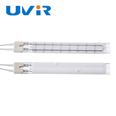 Bon prix lampes infrarouges de tube du jumeau 1500W, appareil de chauffage des ondes courtes IR de revêtement en céramique en ligne