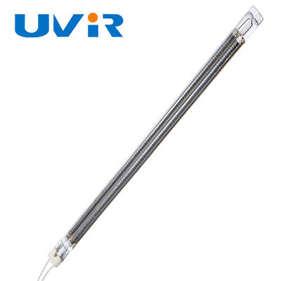 Bon prix Émetteur infrarouge de carbone en tubes jumeaux en quartz revêtus d'or 15x33 mm en ligne
