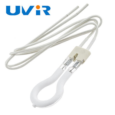 Bon prix Tube de verre poli infrarouge de quartz de lampe de chaleur d'appareil de chauffage de Ring Halogen en ligne