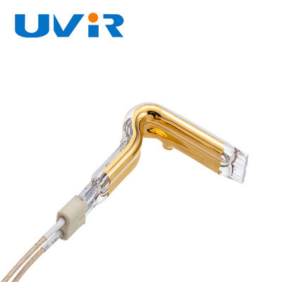 Bon prix Tube chauffant infrarouge en forme de L OEM 600W 85% d'efficacité en ligne