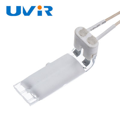 Bon prix Élément chauffant infrarouge quartz à revêtement blanc UVIR 3D de type L 1100W 115V en ligne