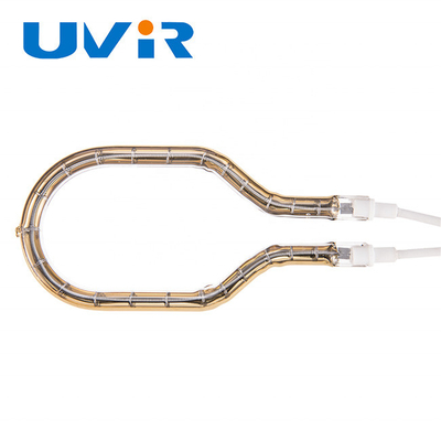 Bon prix Élément chauffant électrique de réflecteur d'or de lampes infrarouges uniques d'anneau de 230v 2200W en ligne