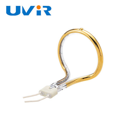 Bon prix Lampe chauffante infrarouge à ondes courtes, dorée, 240V 1000W en ligne