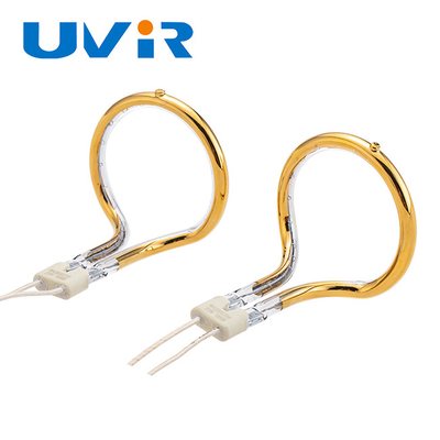 Bon prix Réflecteur Ring Infrared Lamps, appareils de chauffage infrarouges d'or de tube de quartz de 220V 1000W en ligne