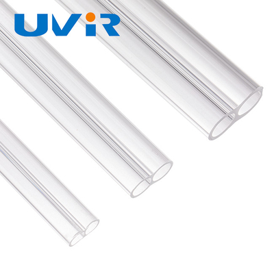 Bon prix Tube infrarouge jumeau de quartz, tuyau léger infrarouge 15x33mm de revêtement en céramique en ligne