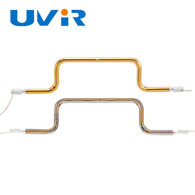 Good price Halogène de quartz Heater Lamp Heating Element Tube 370W pour le filament de tungstène d'IR en ligne