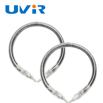 Lampe de chauffage adaptée aux besoins du client de Ring Shaped Round Carbon Infrared