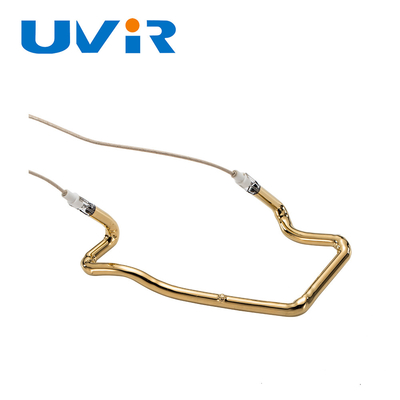 Good price l'or de radiateur de la découpe 3D a plaqué le tube infrarouge d'élément de chauffe pour la soudure en plastique en ligne