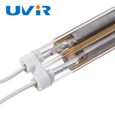 Bon prix Lampe infrarouge à ondes moyennes 4400W, tube quartz doré en ligne