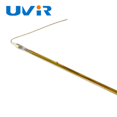 Quartz Heater Tube, lampe de fibre de carbone de RS de chauffage infrarouge de tube simple