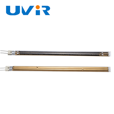 Good price Semi vague moyenne de tube infrarouge de chauffage de carbone de tube de double d'or en ligne