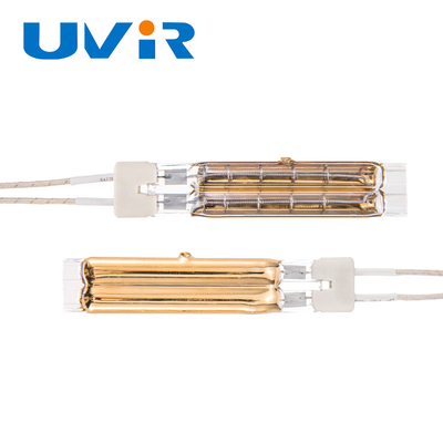 halogène jumel Heater Lamp With Gold Coating du tube IR du B TL470 de 11x23mm
