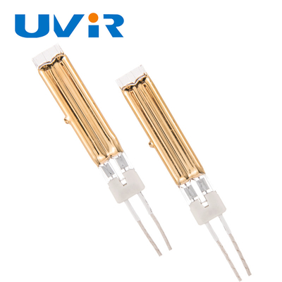 Bon prix Lampe de chauffage à ondes infrarouges à ondes courtes double tube doré 400-6000W en ligne