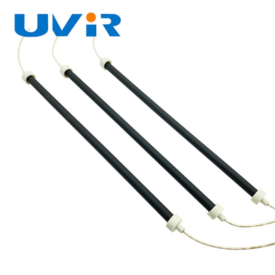 Good price 150W-2000W tube infrarouge à tube unique 50-500mm long tube à vague noire pour le traitement en ligne