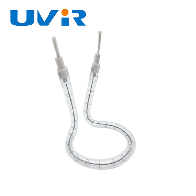 Bon prix Lampe chauffante infrarouge à anneau transparent pour applications industrielles en ligne