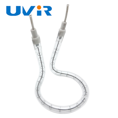 Lampes infrarouges à anneau UVIR personnalisables Lampes à revêtement blanc Lampe Halogène Ir à tubes de quartz 200-4000W