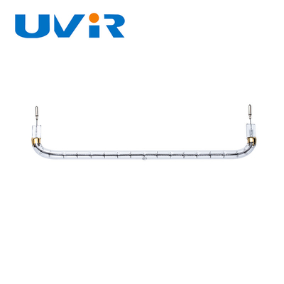 Tubes à chauffage en verre au quartz UVIR personnalisés en forme de U