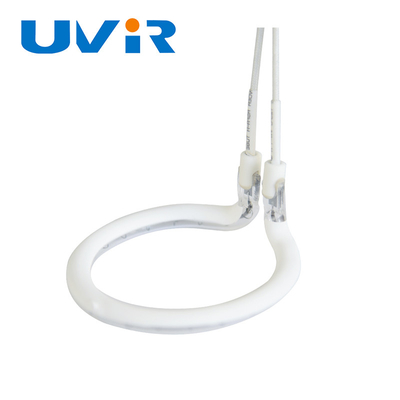 Good price Lampe circulaire à tube unique à chauffage infrarouge à pied haut semi-blanc en ligne
