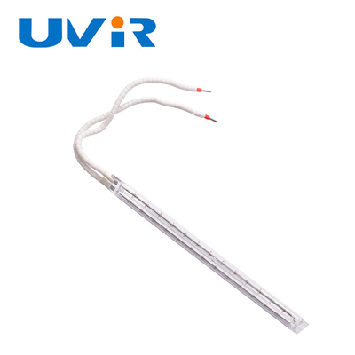 Good price Lampes infrarouges à double tube à revêtement blanc de 200-6000w pour le chauffage industriel en ligne