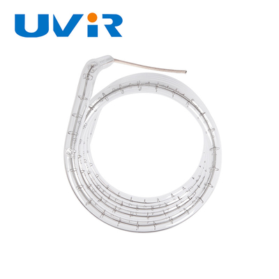 Good price Économies d'énergie Élément de chauffage au quartz infrarouge tube 3d lampe de chauffage au quartz à tube unique en ligne