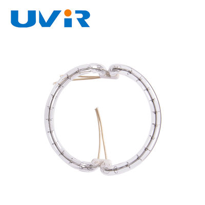 Bon prix 150-6000W Tube chauffant infrarouge en quartz transparent 3D pour le chauffage industriel en ligne