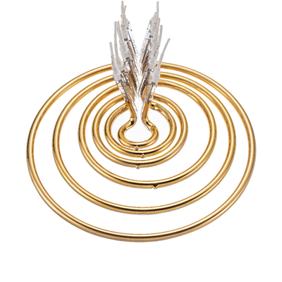 Couche d'or Tubo de chauffage à infrarouge circulaire Halogène Tungstène Tubo de lampe à filaments