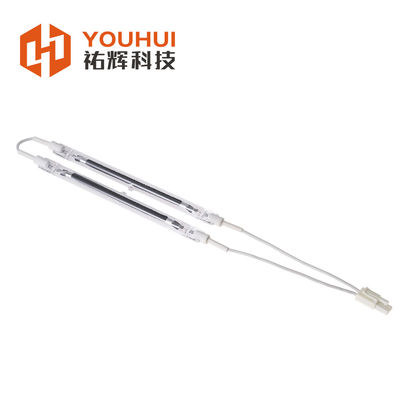 Good price 2000W tube jumeau à ondes moyennes ampoules à quartz à chauffage infrarouge avec base R7S et longueur 50-1500mm en ligne