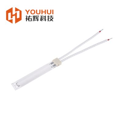 Lampe infrarouge à tube jumeau avec revêtement céramique blanc, temps de chauffe rapide de 2s et puissance de 200-4000W