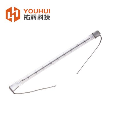 Bon prix High quality quartz halogen heating lamp tube appears on both ends en ligne
