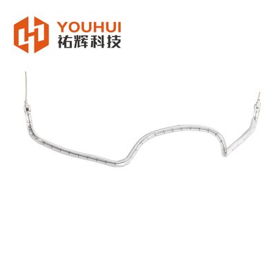 qualité Tube chauffant infrarouge avec revêtement blanc de 150-6000W et durée de vie de 5000 heures pour le chauffage industriel Usine