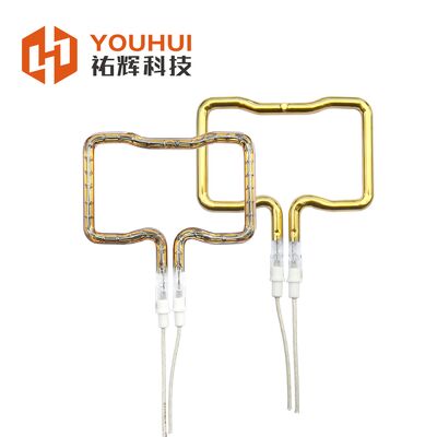 Bon prix 150-6000W Tube d'élément chauffant infrarouge revêtu d'or avec une durée de vie de 5000 heures en ligne