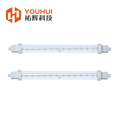 Lampe infrarouge halogène 200-4000 W avec temps de réponse 1 s et longueur de chauffage 50-1500 mm pour applications industrielles