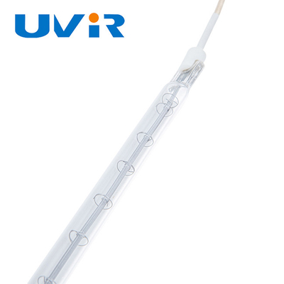 Lampes en céramique d'halogène du tube simple IR de R7S enduisant Heater Lamp infrarouge pour le traitement